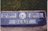 Derrel and Ruth Durst Headstone
