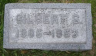 Gilbert Wall Headstone