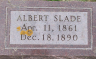 Albert William Slade Headstone