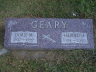 Harold and Doris Geary Headstone